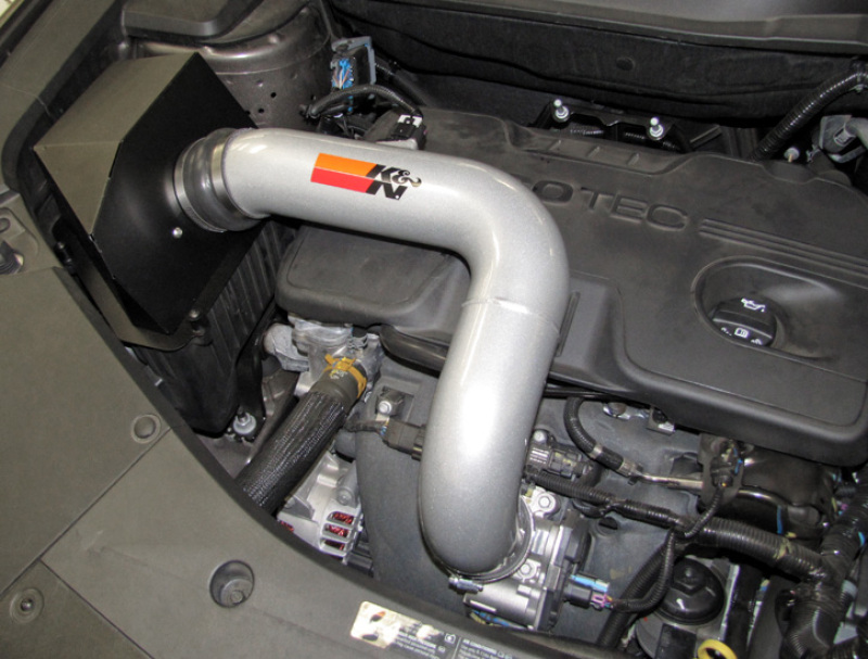 Chevrolet Equinox Performance Air Intake - K&N Engineering - High Flow Performance Kit - Silver - 2010